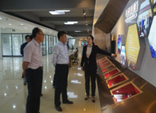 吉林省畜牧業(yè)管理局領導蒞臨東鰲鹿業(yè)參觀考察