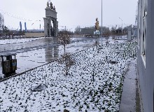 皚皚春雪，美麗凍人！