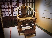 沈陽(yáng)故宮的鹿角椅